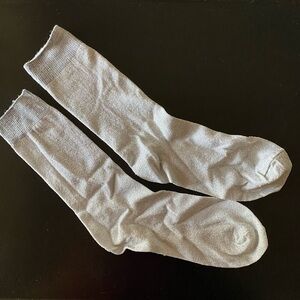 Vintage silver socks suitable for Michael Jackson dress up costume